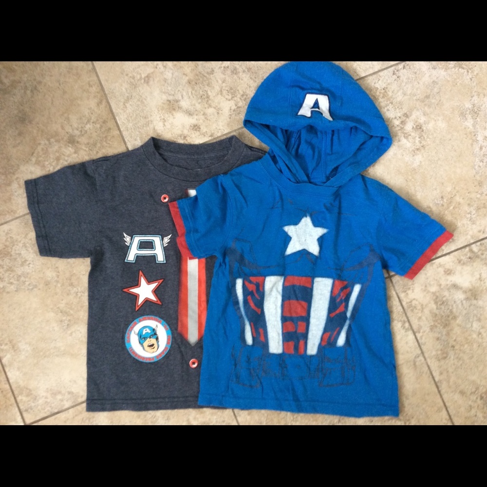 Marvel Captain America Size 5